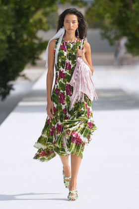 Dior SS27 New Romantic lightness sheer floral looks by Jonathan Anderson