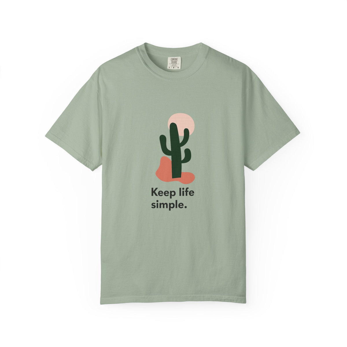 Keep Life Simple cactus graphic tee