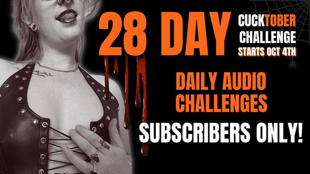 Goddexx Vixen Cucktober Challenge 2026 promotional image