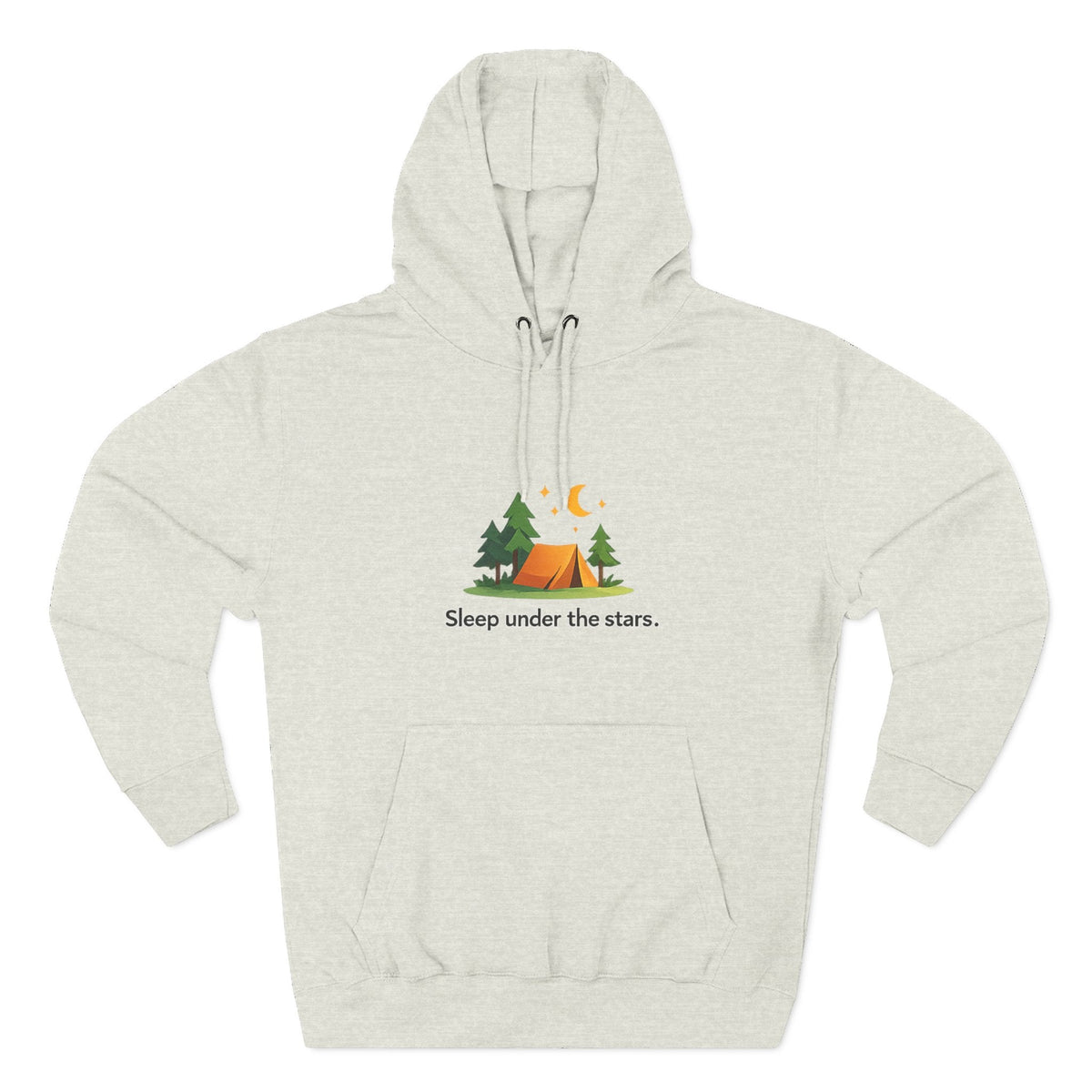 Sleep Under the Stars camping hoodie