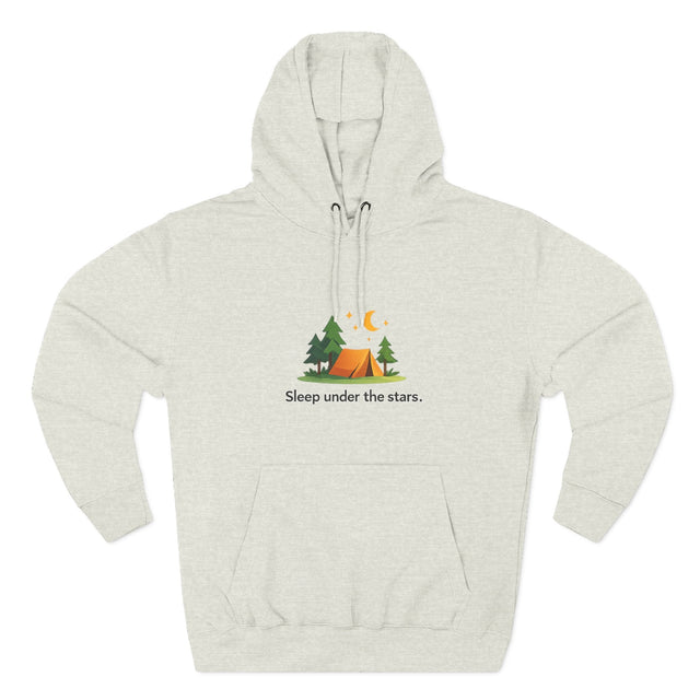 Sleep Under the Stars camping hoodie