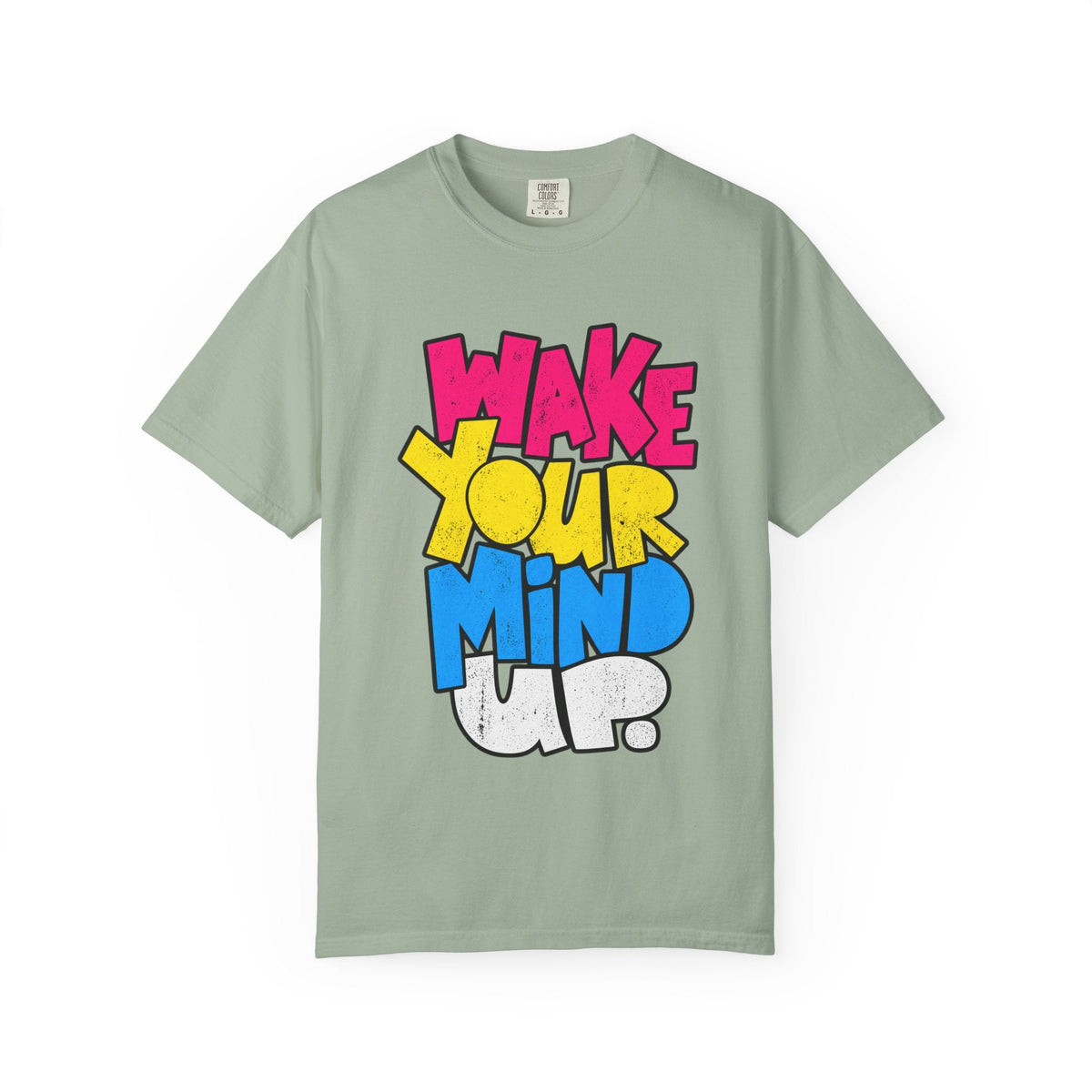 Bold typography graphic t-shirt
