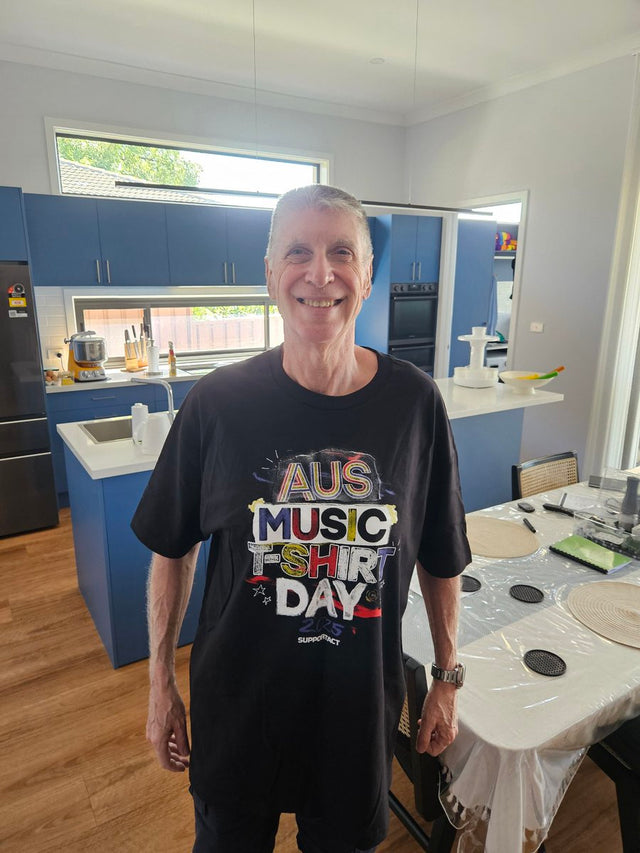 AusMusic T-Shirt Day 2026 Support Act limited merch