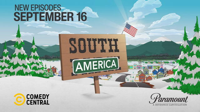 South Park Season 29 South America official announcement image for September 16 2026 premiere