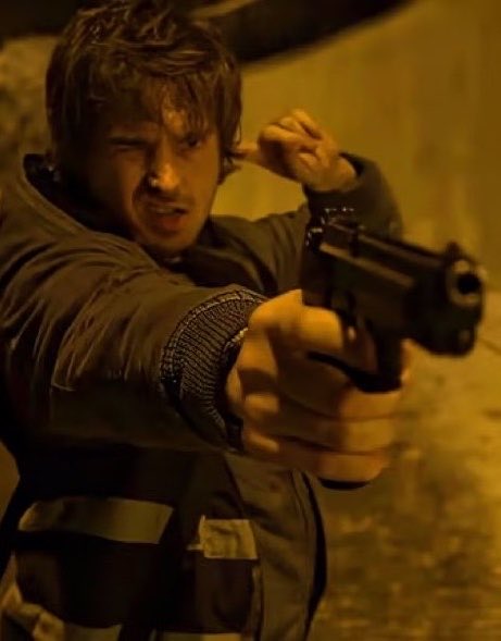 Austin Abrams in Zach Cregger Resident Evil movie premiere reactions September 2026