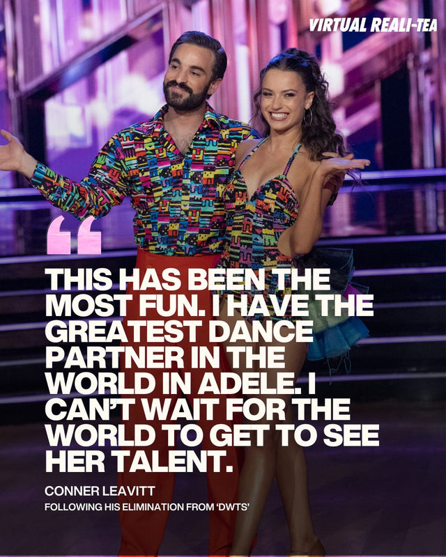 Conner Leavitt and Adele Zaikman on Dancing With the Stars Season 35 premiere night before elimination
