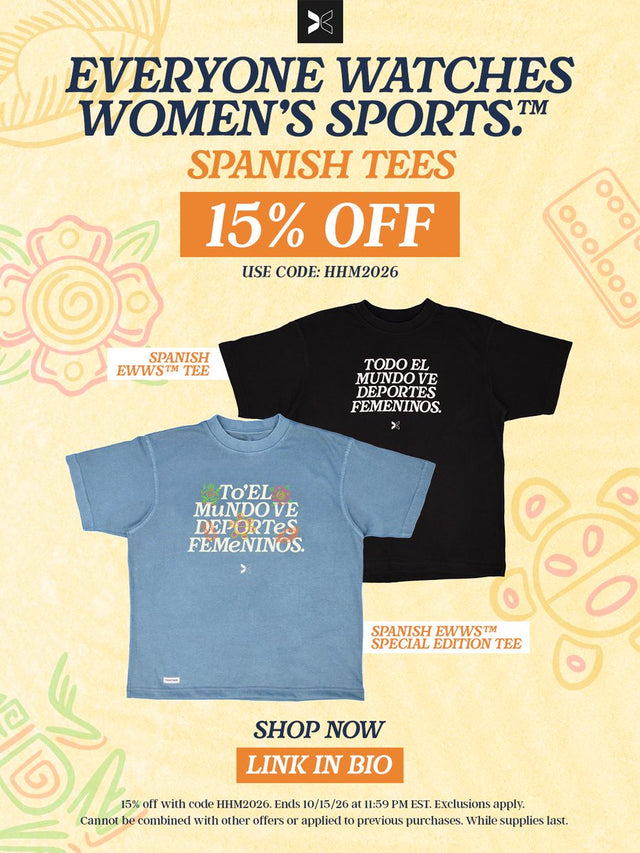 TOGETHXR Everyone Watches Women's Sports related apparel — original Twitter media @togethxr