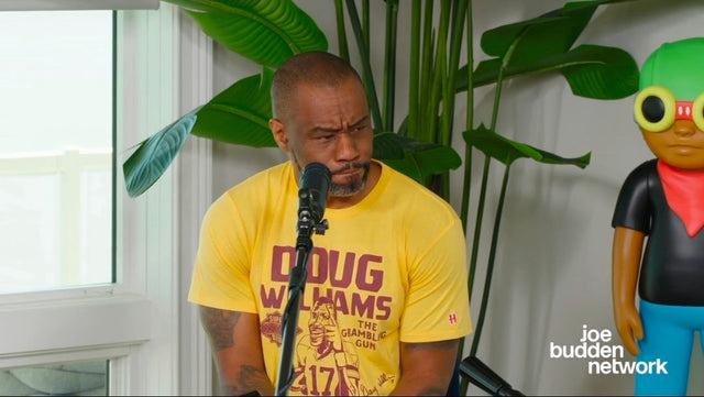 Doug Williams Redskins tribute T-shirt worn by fan 2026