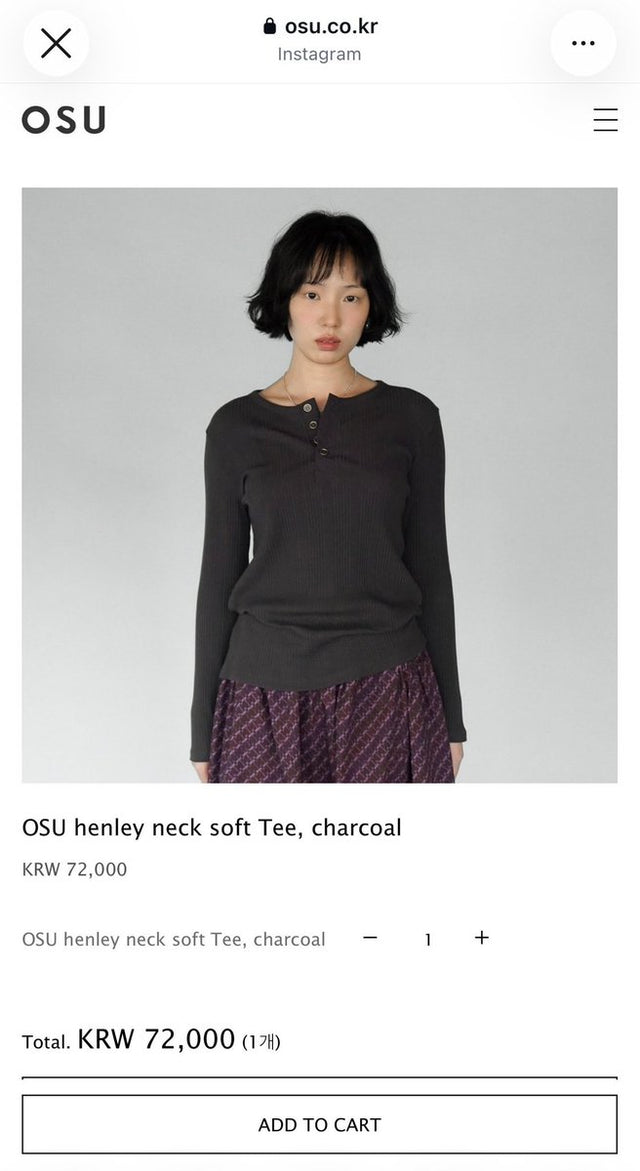 Henley neck tee fall style reference