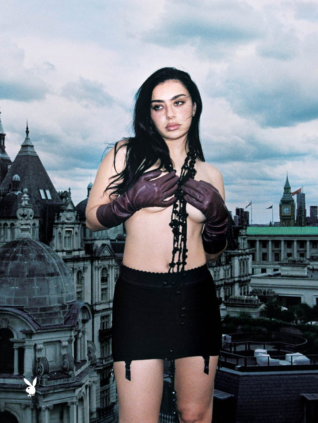 Charli XCX Playboy Fall 2026 cover topless Thames