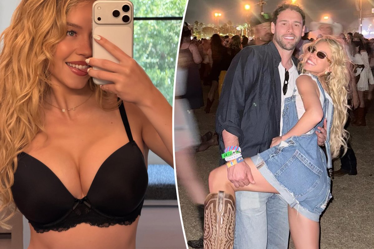 Sydney Sweeney Syrn lingerie selfies Scooter Braun romance