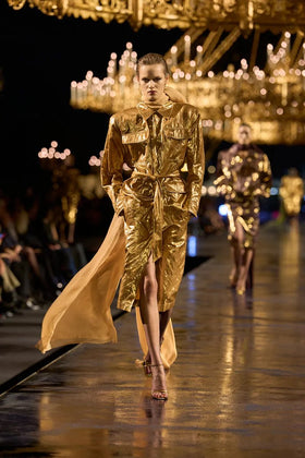 Milan Fashion Week street style fall 2026 pencil skirt suede animal print looks