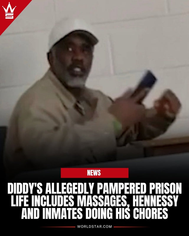 Diddy Fort Dix VIP report via X @WORLDSTAR