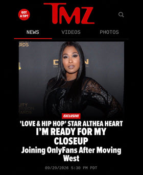Althea Heart announces OnlyFans after moving West