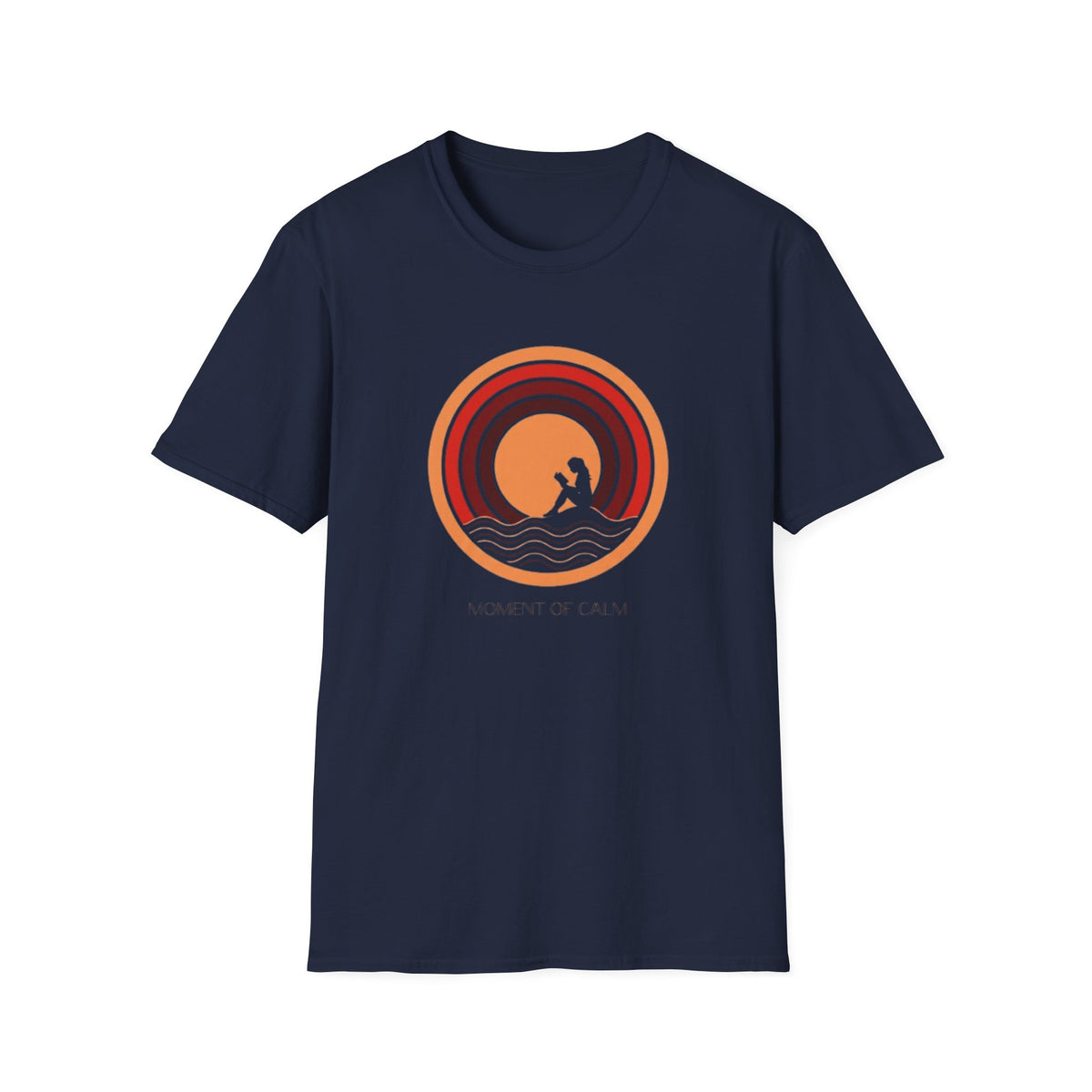 Sunset Surf T-Shirt — Retro Waves "Saltwater & Soul" Graphic Tee