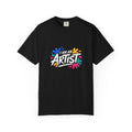 Artist T‑Shirt — "Human Artist" Colorful Paint Splash Graphic Tee