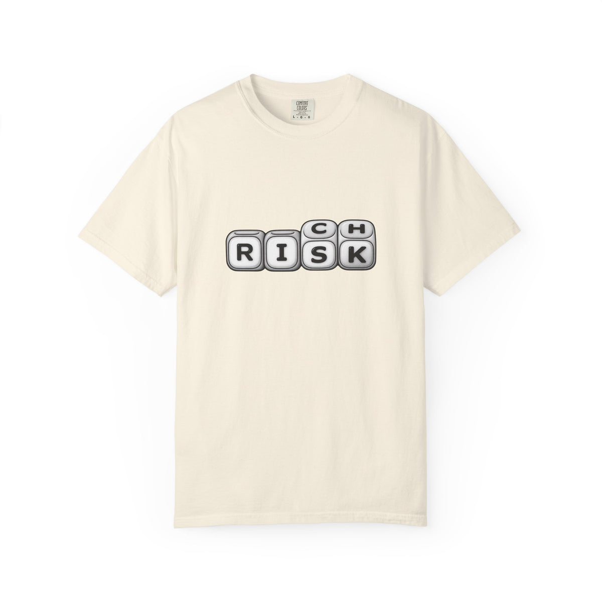 T-Shirt — 'RISK' Dice Block Graphic Tee