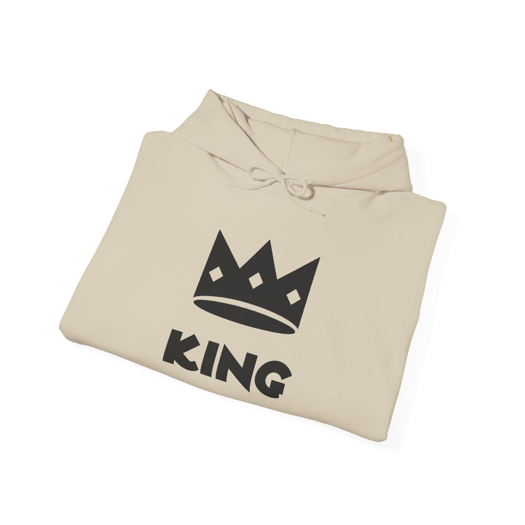 King Crown Hoodie — Bold 'KING' Graphic Pullover