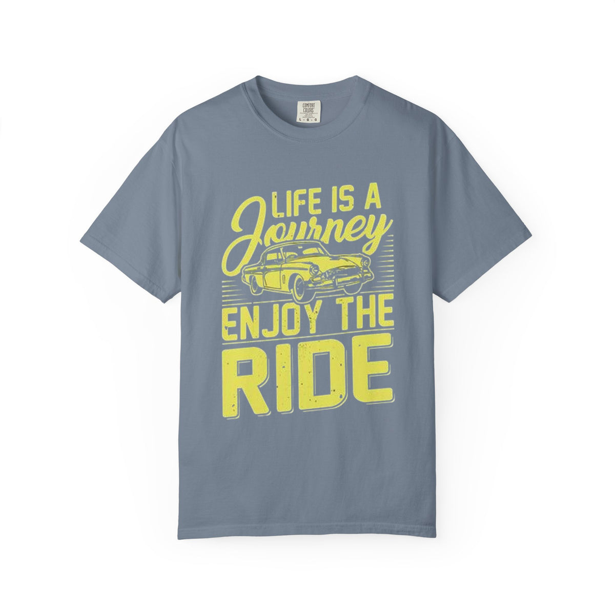 Enjoy The Ride T-Shirt — 'Life Is A Journey' Vintage Car Tee