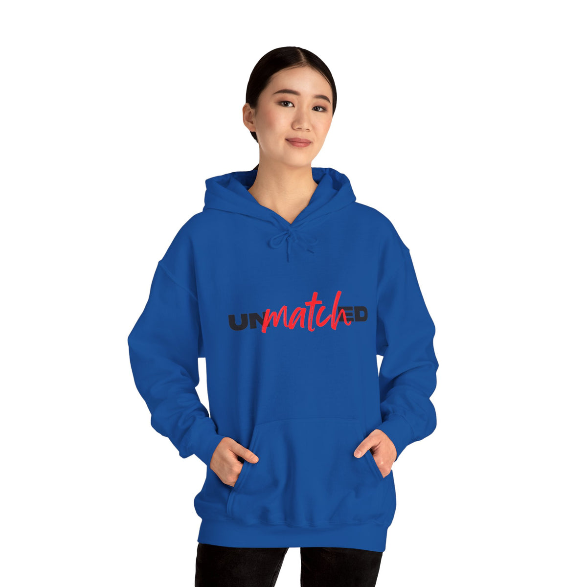 Unmatched Hoodie - Bold Script Logo Pullover