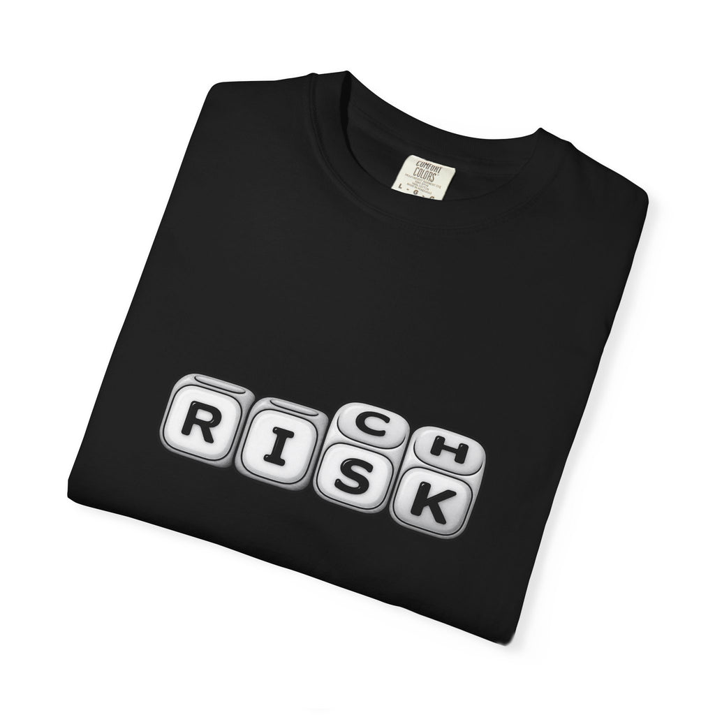 T-Shirt — 'RISK' Dice Block Graphic Tee
