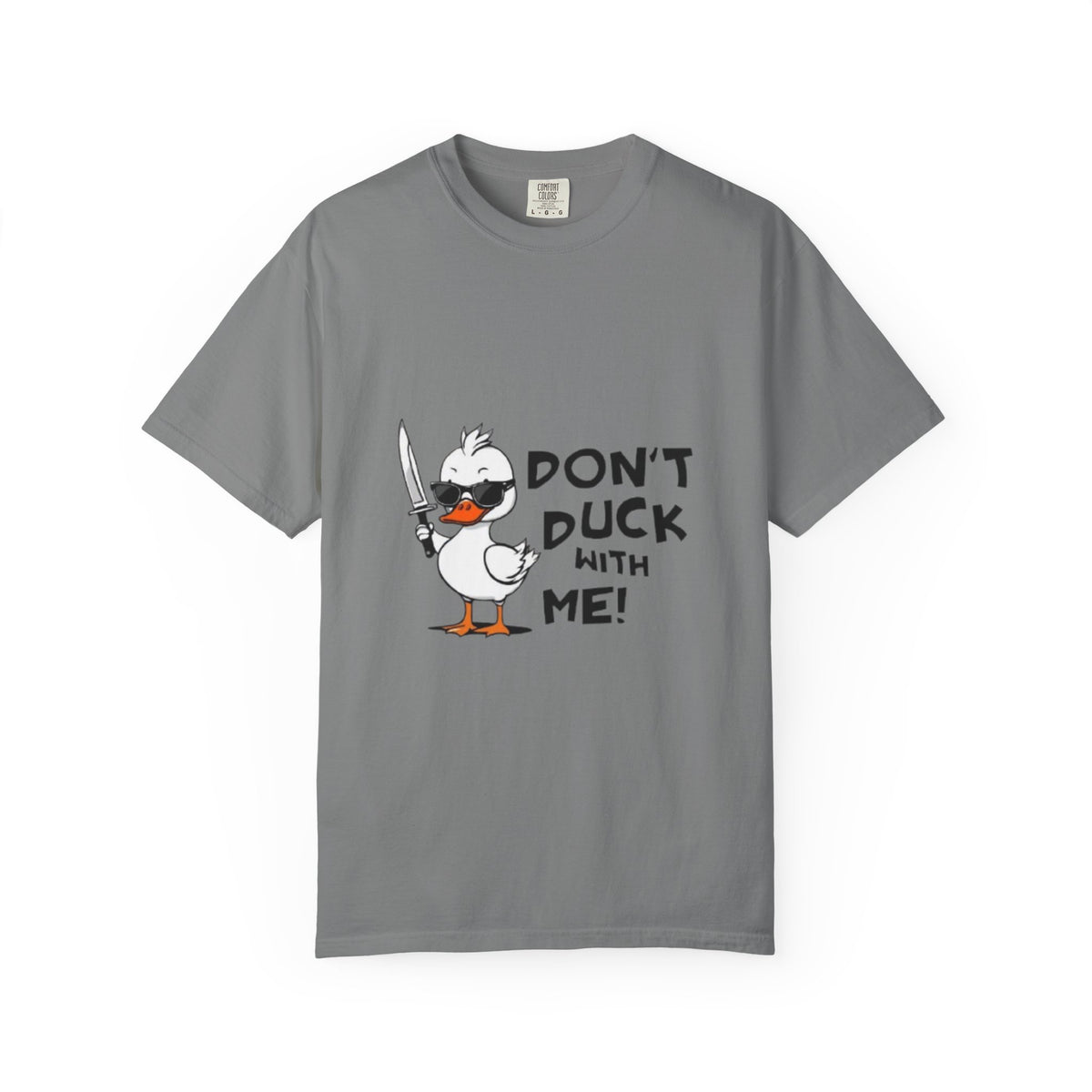 Don't Duck With Me T-Shirt — Funny Angry Duck Graphic Tee