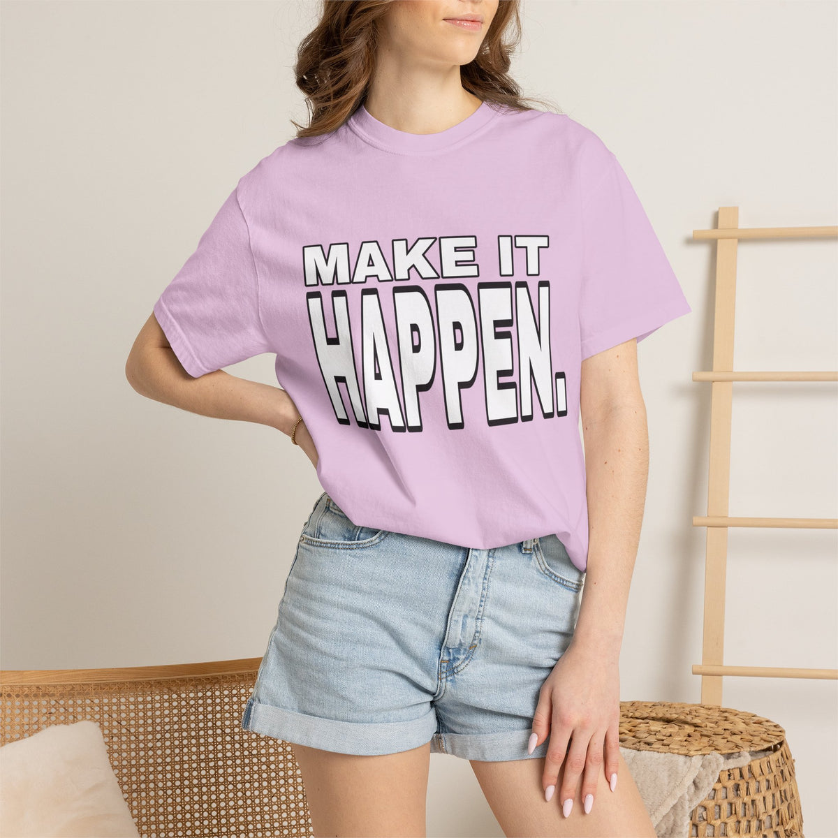Make It Happen T-Shirt – Motivational Graphic Tee