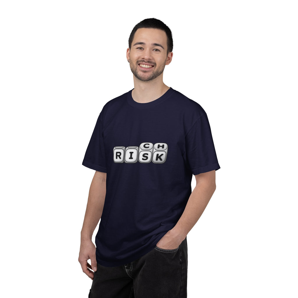 T-Shirt — 'RISK' Dice Block Graphic Tee