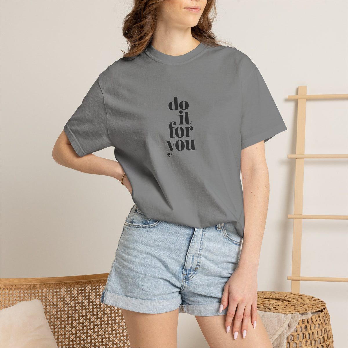 Do It For You Tee — Motivational Minimalist Graphic T-Shirt