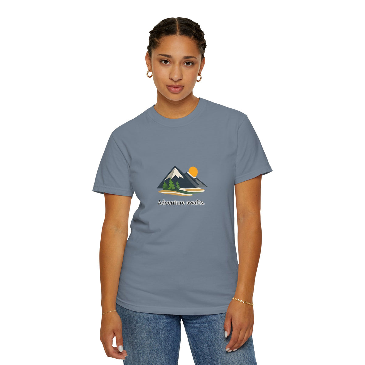 Adventure Awaits Mountain T-Shirt