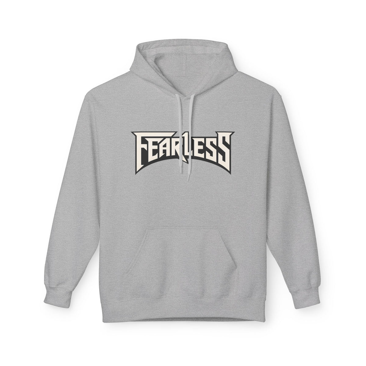Fearless Graphic Hoodie — Bold Retro Logo Pullover