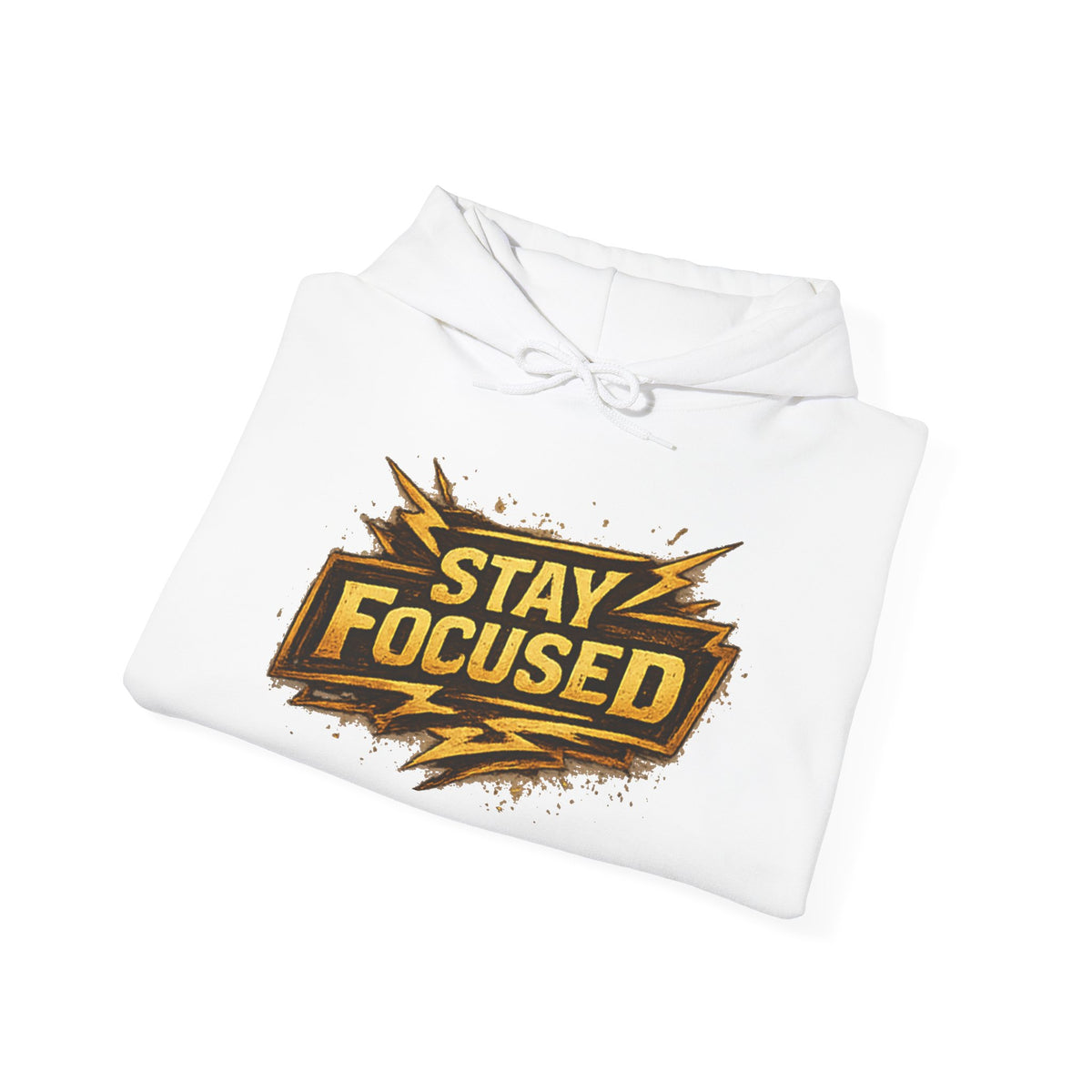 Stay Focused Hoodie — Motivational Graphic Pullover
