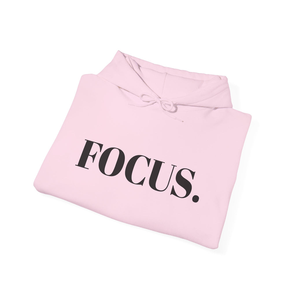FOCUS. Hoodie — Minimal Motivational Pullover