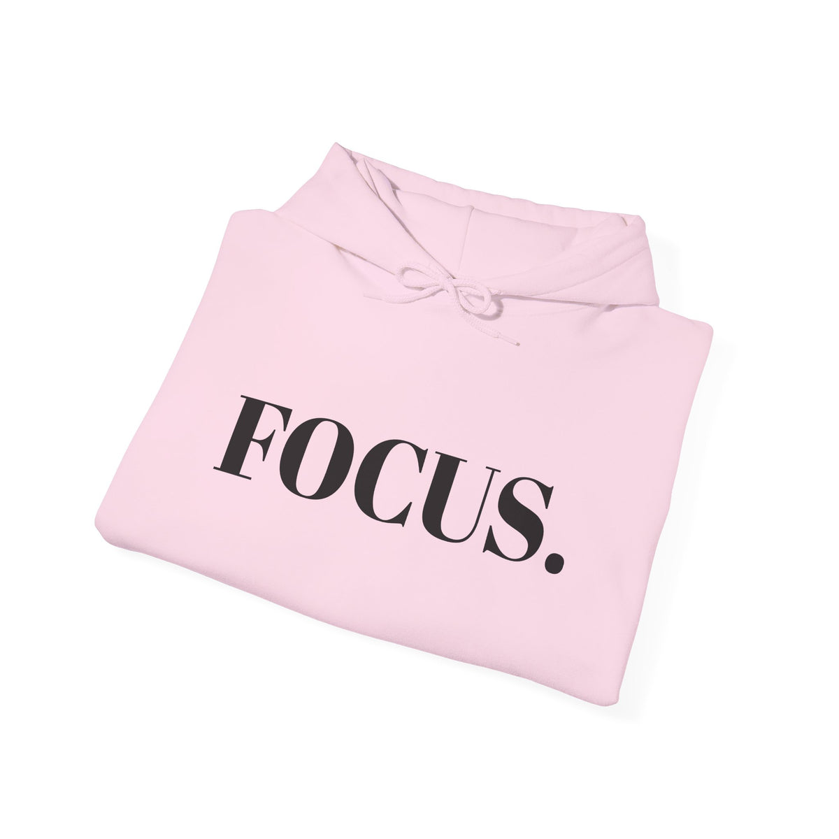 FOCUS. Hoodie — Minimal Motivational Pullover