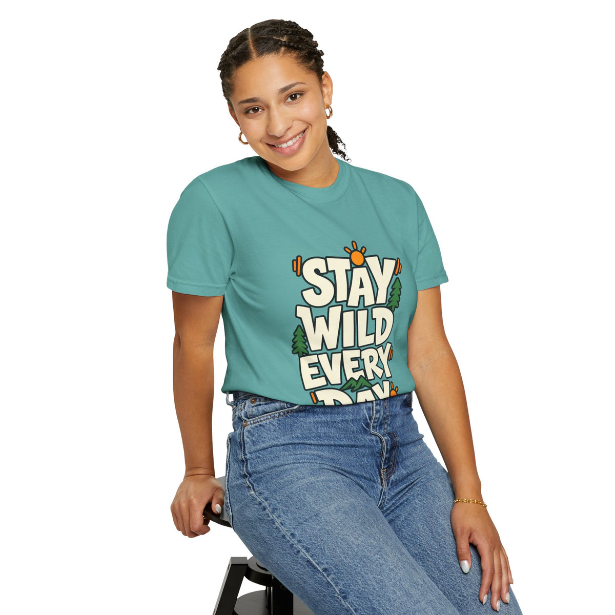 Stay Wild Every Day T-Shirt — Outdoor Adventure Graphic Tee