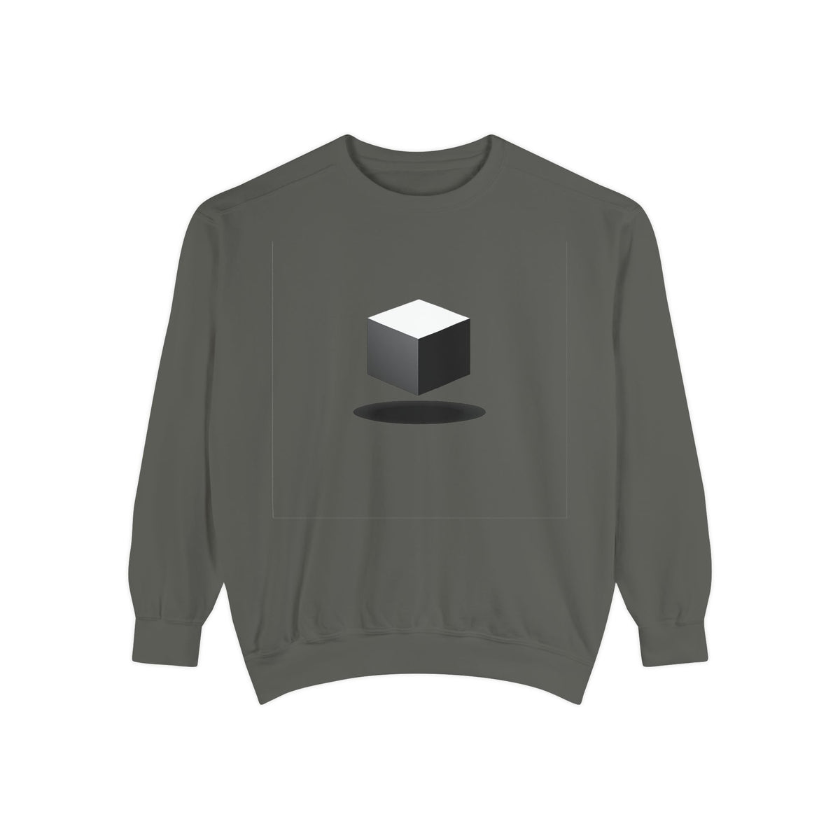 Minimalist Book Logo Sweatshirt — Reading Club Graphic Crewneck