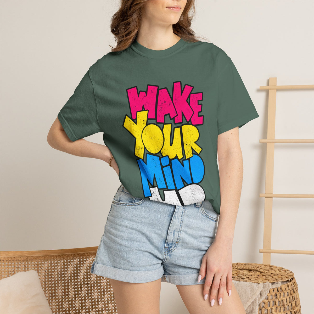 Wake Your Mind Up Graphic T-Shirt