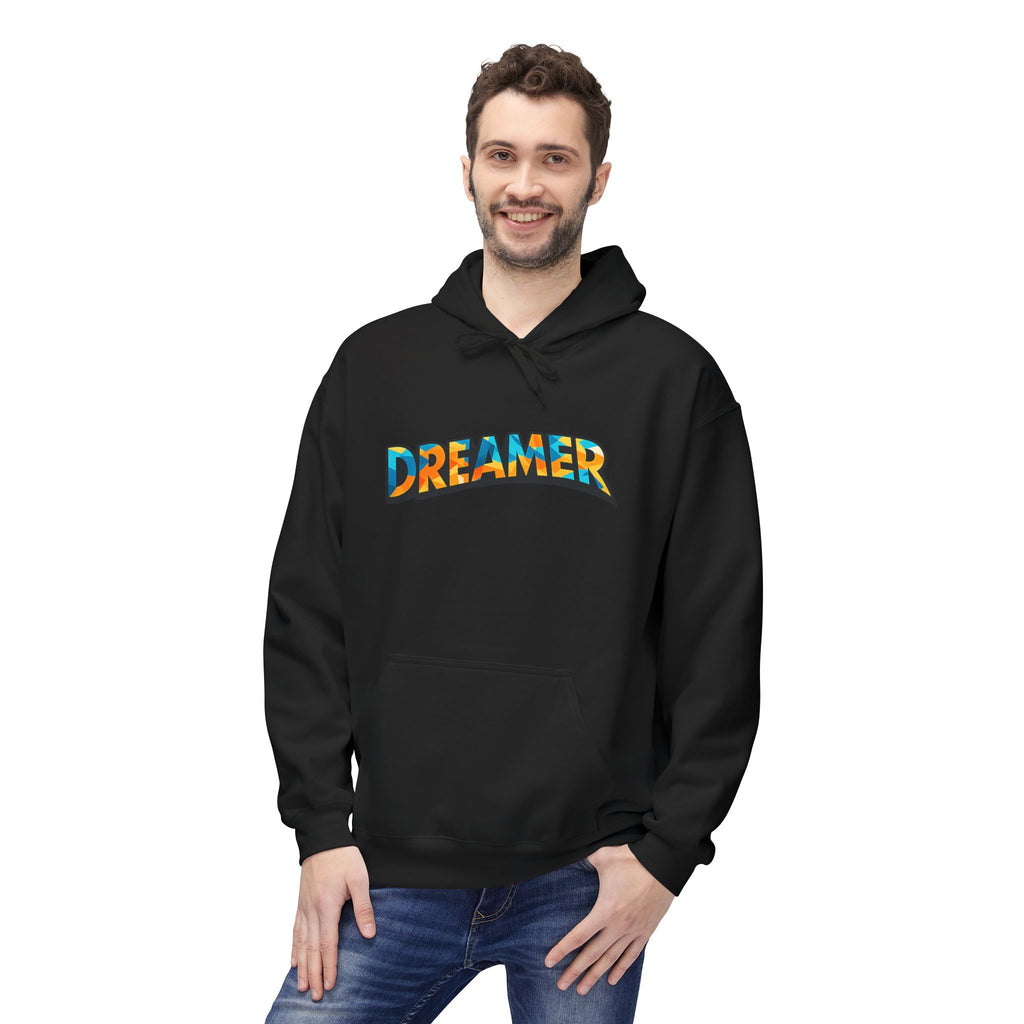 Dreamer Hoodie — Colorful Retro Graphic Pullover