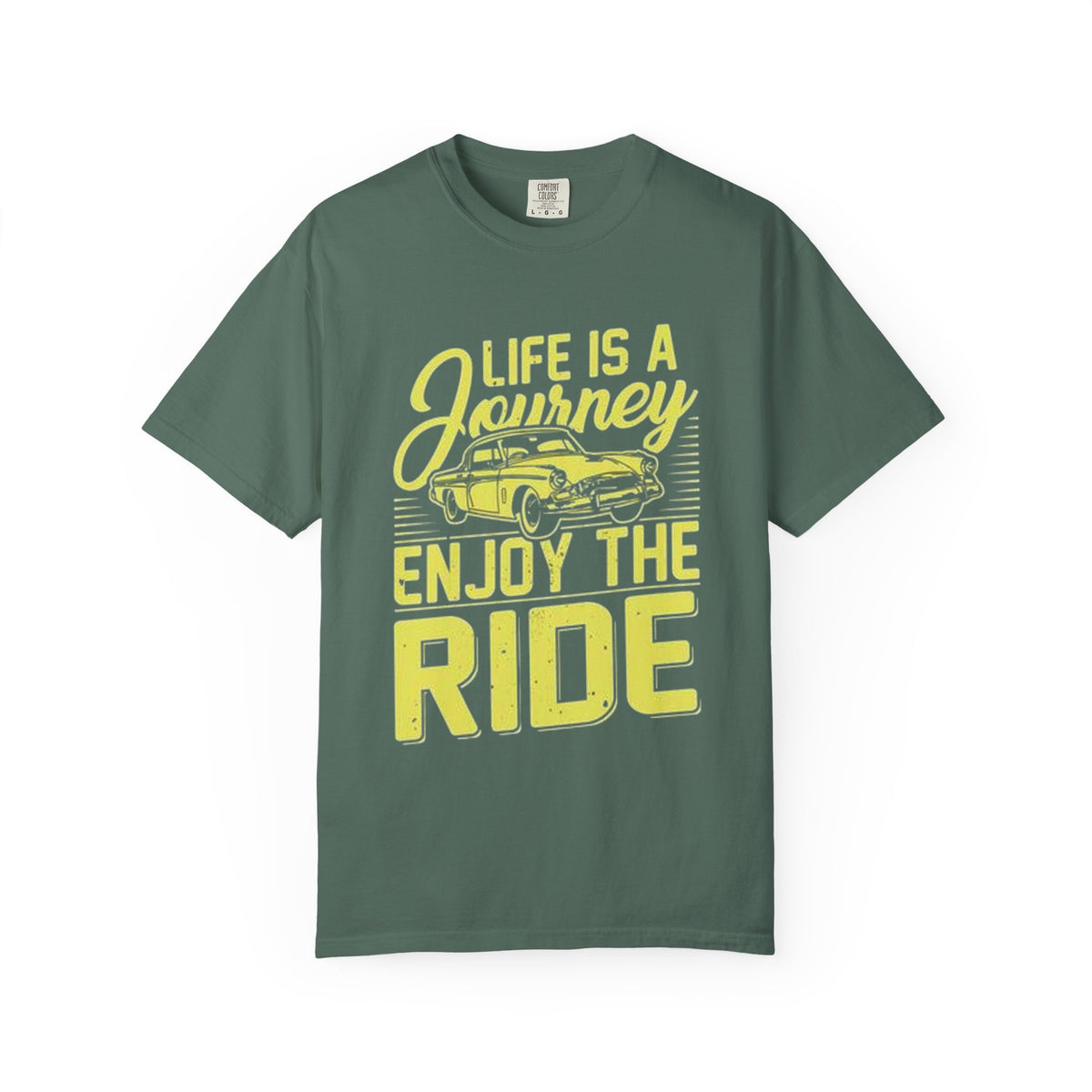 Enjoy The Ride T-Shirt — 'Life Is A Journey' Vintage Car Tee