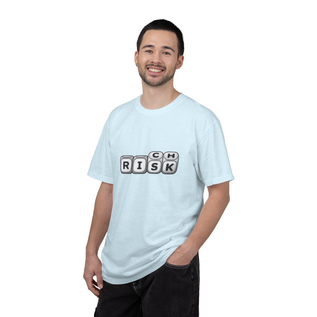 T-Shirt — 'RISK' Dice Block Graphic Tee