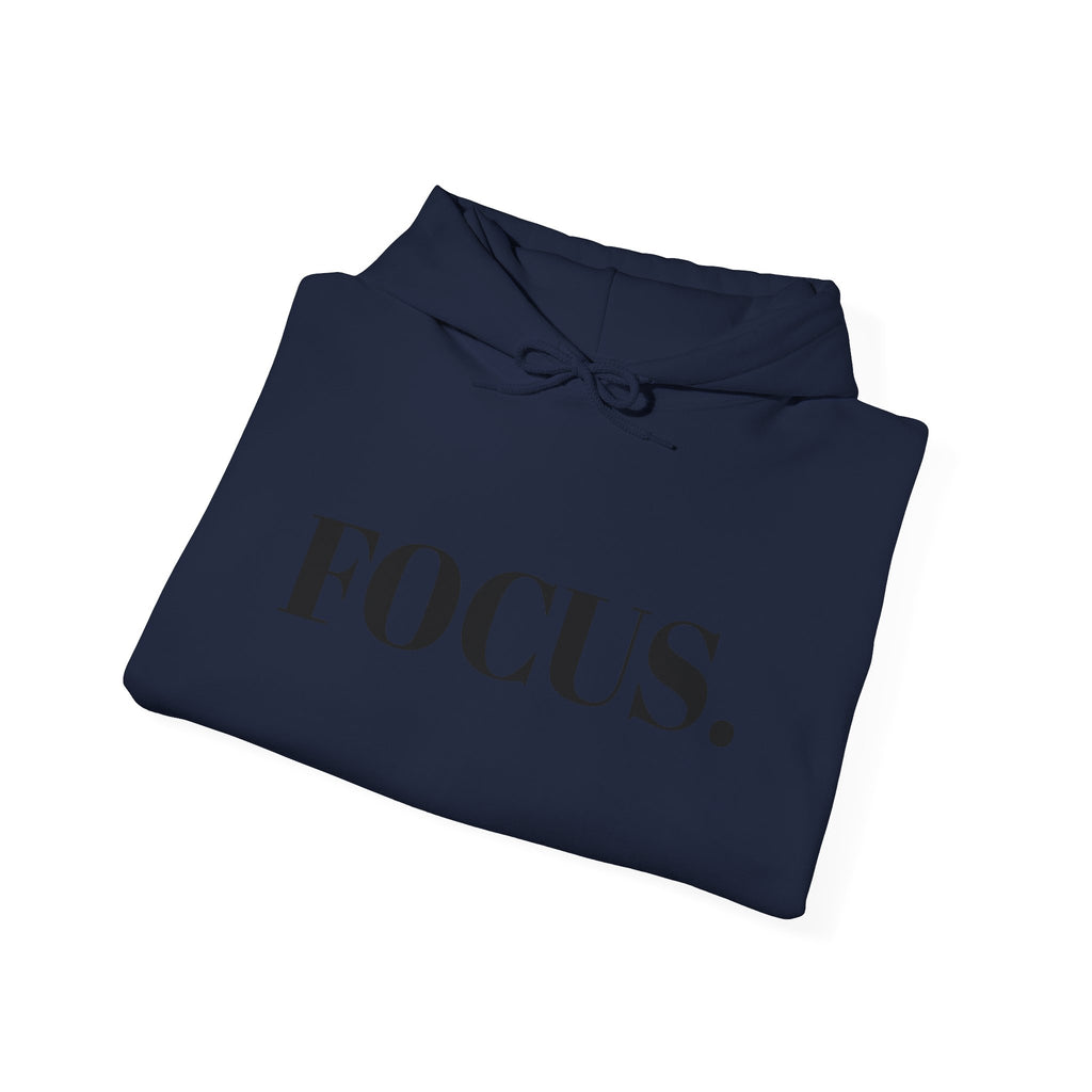 FOCUS. Hoodie — Minimal Motivational Pullover