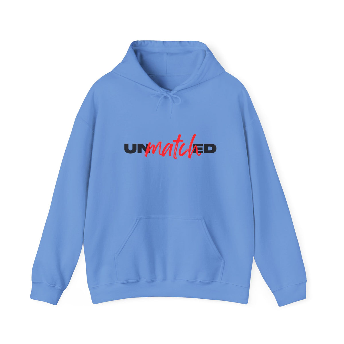 Unmatched Hoodie - Bold Script Logo Pullover