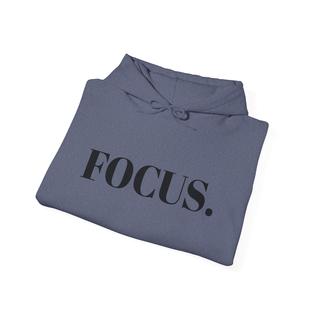 FOCUS. Hoodie — Minimal Motivational Pullover