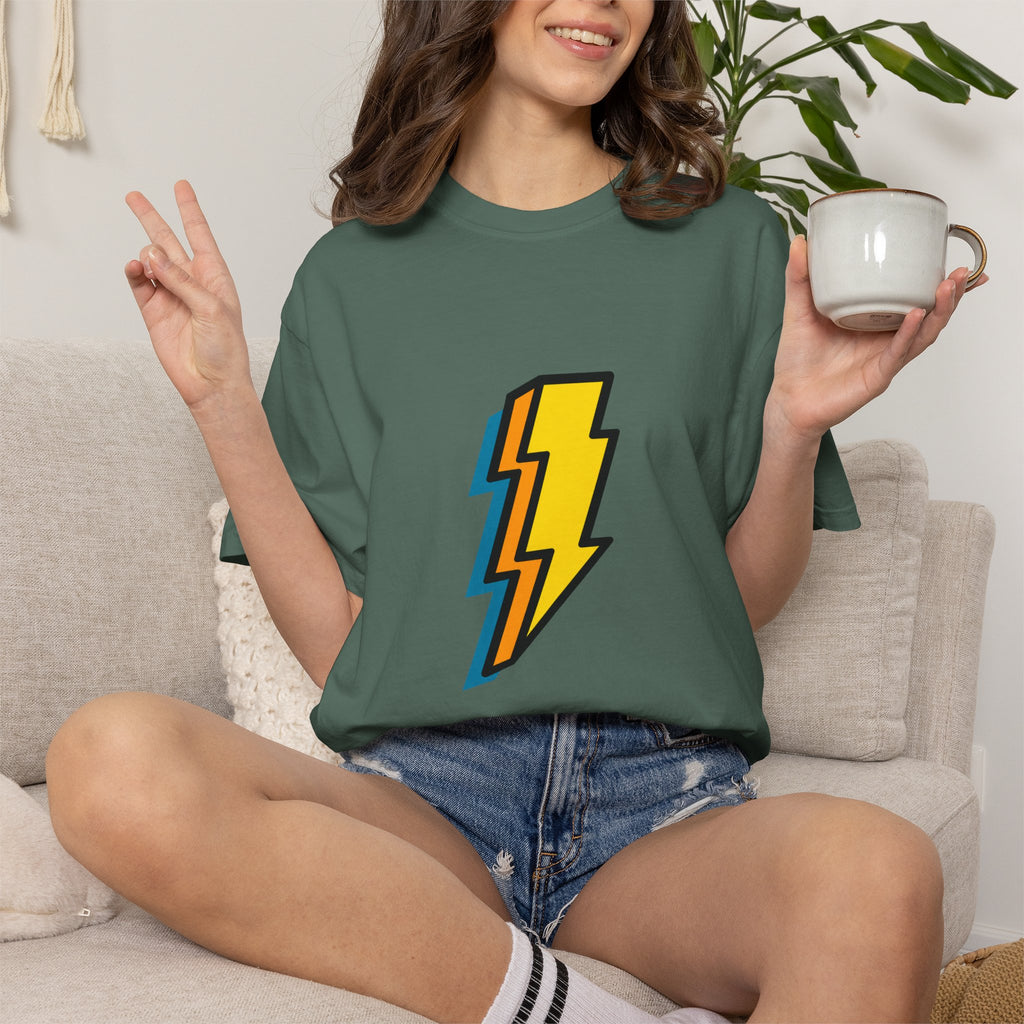 Lightning Bolt Graphic T-Shirt