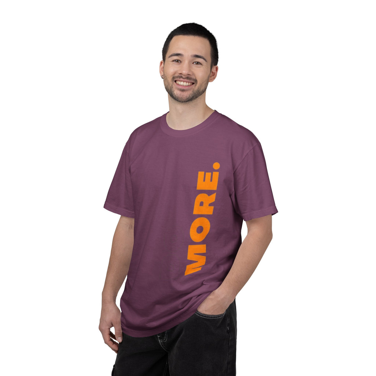 Do More T-Shirt — Motivational Vertical Print Tee