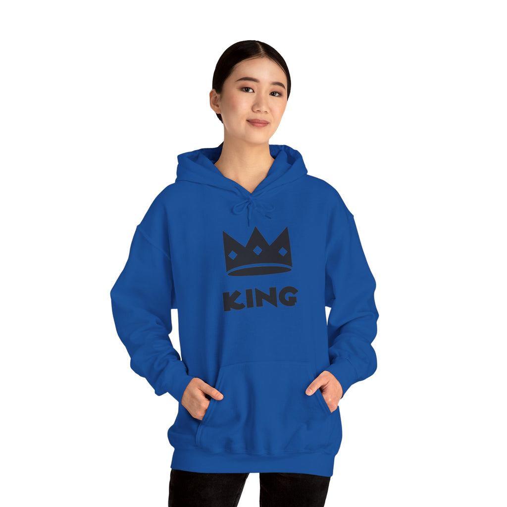 King Crown Hoodie — Bold 'KING' Graphic Pullover