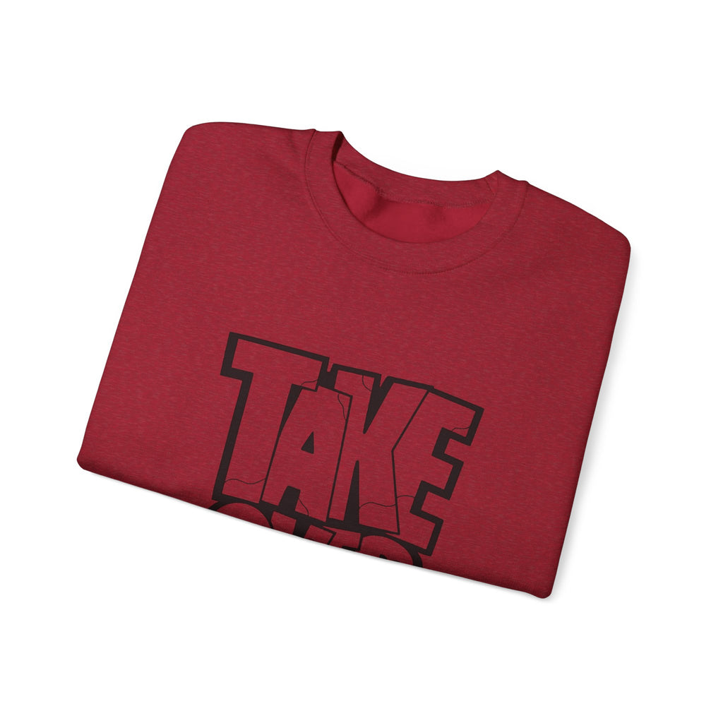 Take Over Crewneck Sweatshirt — Bold Streetwear Graphic Pullover