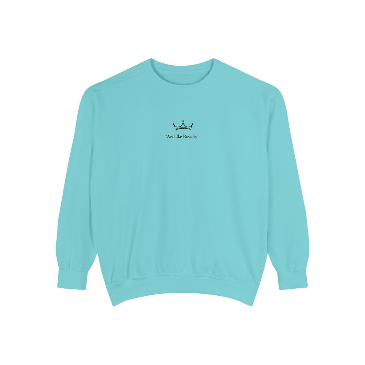 Minimal Sailboat Crewneck Sweatshirt — 'Sail the Sea' Graphic