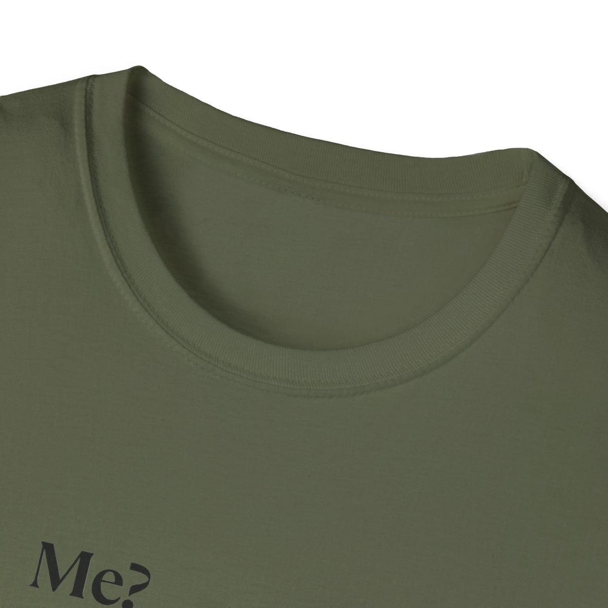 T-Shirt — "Me? Obsessed with me? Yes, yes, I am." Minimalist Self-Love Tee