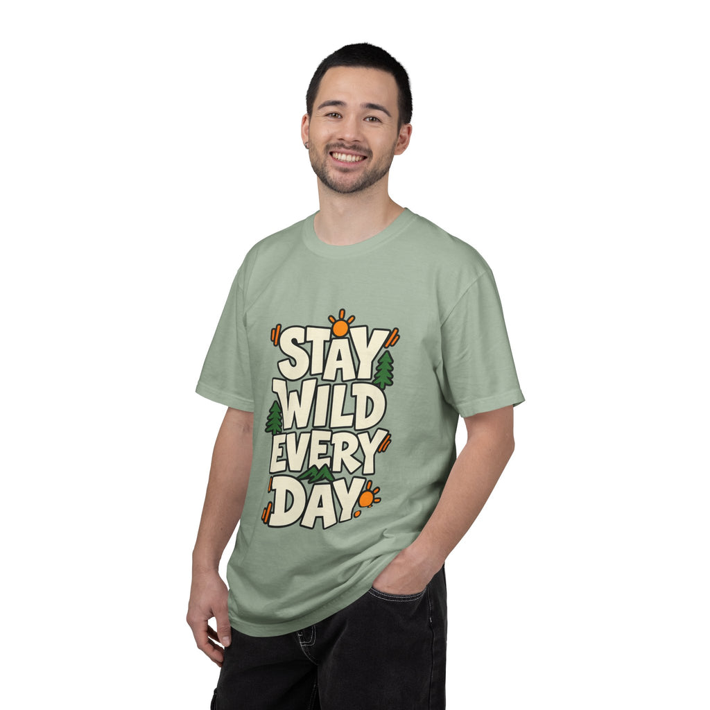 Stay Wild Every Day T-Shirt — Outdoor Adventure Graphic Tee